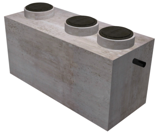 Grease Interceptor - Single Vault System