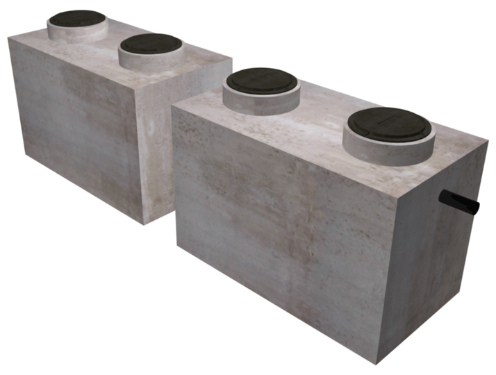 Grease Interceptor - Double Vault System