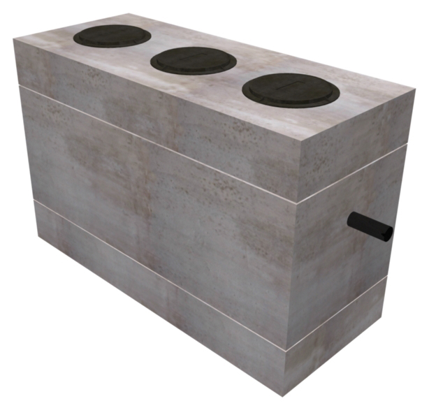 5106-SA Oil/Water Separator 1,500 Gal.