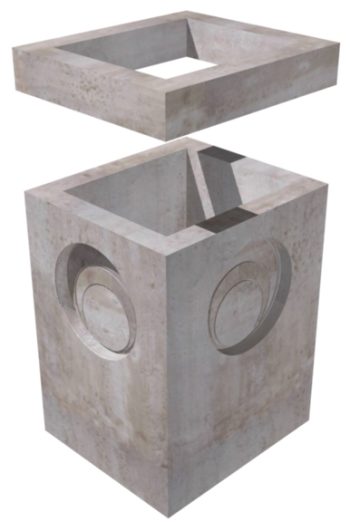 Type 1 Catch Basin WSDOT 1'-10" x 2'-2" - Image 2