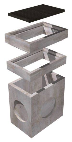 Type 2 Grate Inlet WSDOT 2'-5" x 3'-10" - Image 2