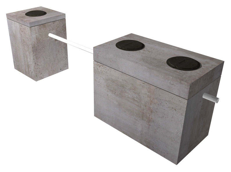 507 Grease Interceptor Sediment Vault 4' x 4'