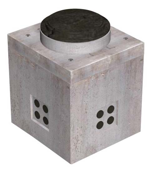 4' X 4' UTILITY VAULT - AT&T