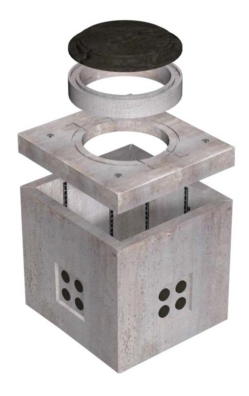 4' X 4' UTILITY VAULT - AT&T - Image 2