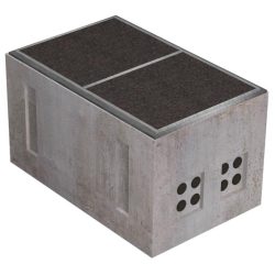 3' X 5' UTILITY VAULT - FRESNO ITS