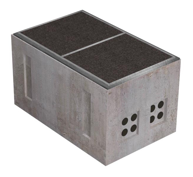 3' X 5' UTILITY VAULT - FRESNO ITS