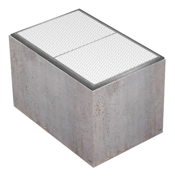 3' X 5' UTILITY VAULT - STANDARD