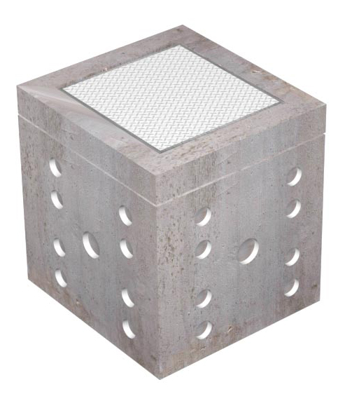 3'-6" X 3'-6" UTILITY VAULT - STANDARD