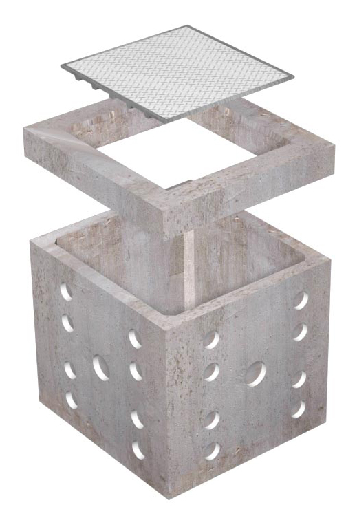 3'-6" X 3'-6" UTILITY VAULT - STANDARD - Image 2