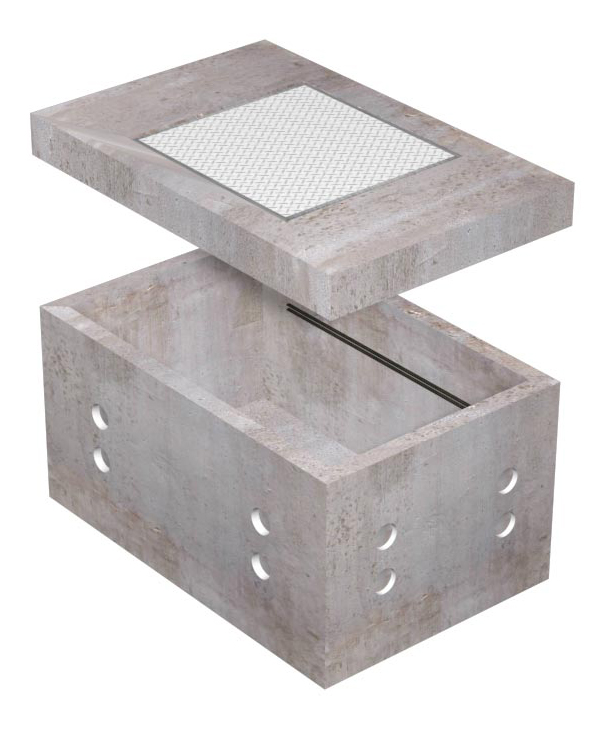 3'-6" X 5'-6" UTILITY VAULT - STANDARD - Image 2