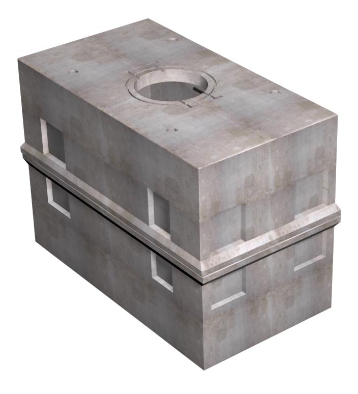 5' X 10' UTILITY VAULT (MODIFIED) - PALO ALTO