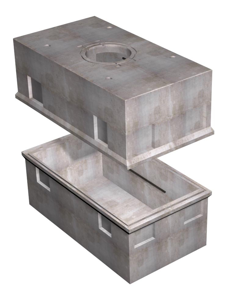 5' X 10' UTILITY VAULT (MODIFIED) - PALO ALTO - Image 2