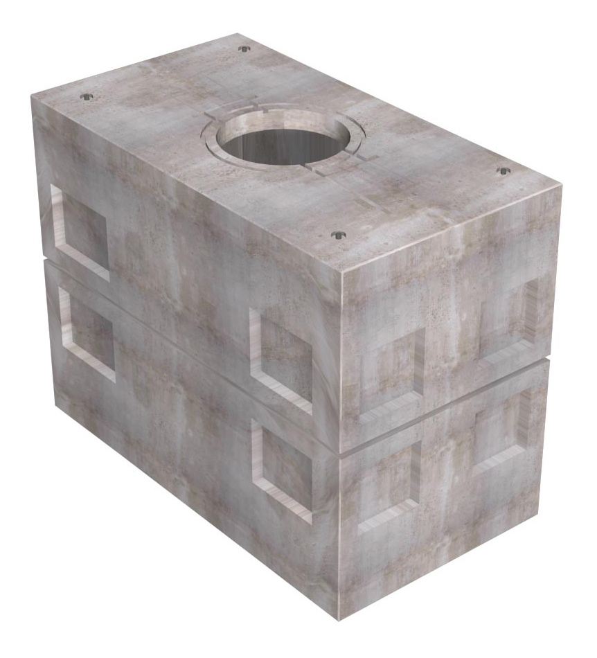 6' X 8' UTILITY VAULT - STANDARD