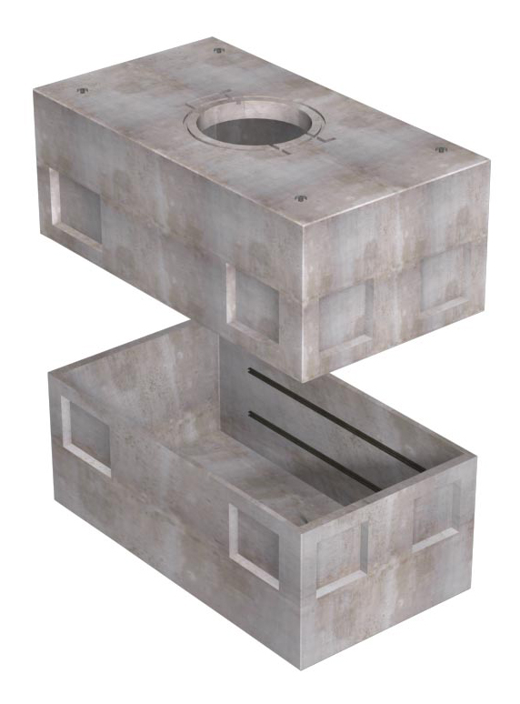 6' X 8' UTILITY VAULT - STANDARD - Image 2