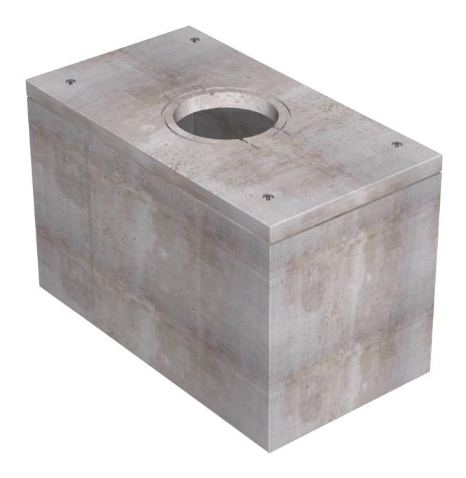 6' X 12' UTILITY VAULT - STANDARD