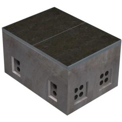 3'-6" X 5'-6" SECONDARY SPLICE BOX - SANTA CLARA