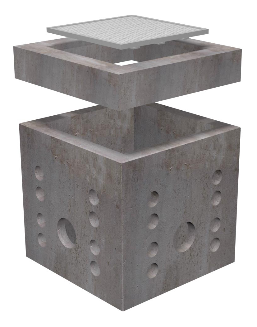 3'-6" X 3'-6" SECONDARY SPLICE BOX - SANTA CLARA - Image 2