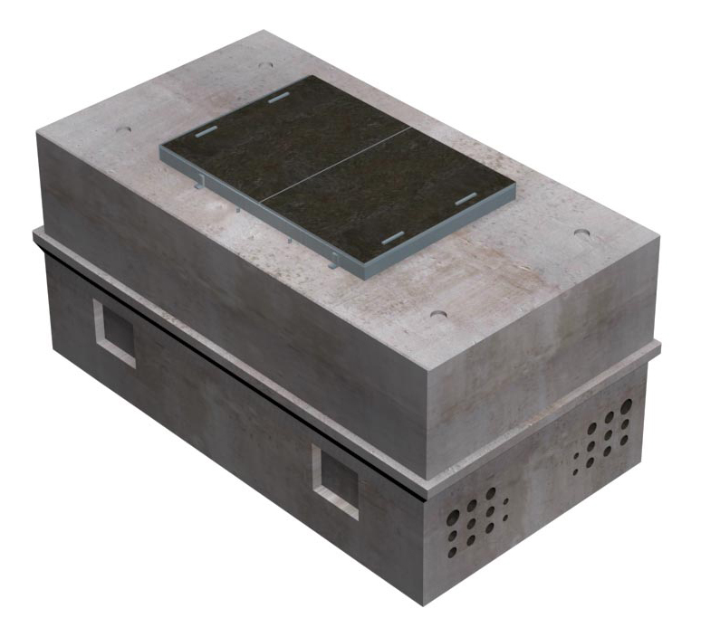 6' X 12' UTILITY VAULT - Me.I.D.