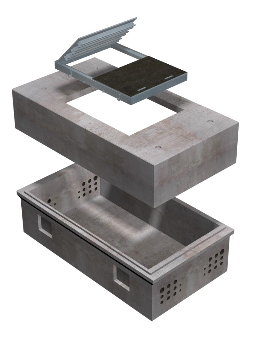 6' X 12' UTILITY VAULT - Me.I.D. - Image 2