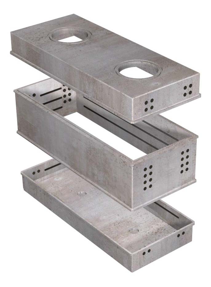 6' X 15' UTILITY VAULT - ROSEVILLE ELECTRIC - Image 2