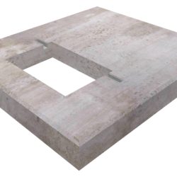 3'-6" X 4' TRANSFORMER PAD - M.I.D.
