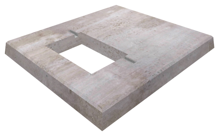 3'-6" X 4' TRANSFORMER PAD - M.I.D.