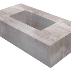 2'-8" X 4'-10" AND 2'-8" X 7'-2" JUNCTION PAD - SIERRA PACIFIC