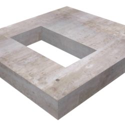 3'-8" X 4' AND 6' X 5' TRANSFORMER PAD - SIERRA PACIFIC