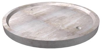 120" Dia. Manhole-Base Slab