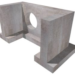 PIPE CULVERT HEADWALLS - "L" SHAPED