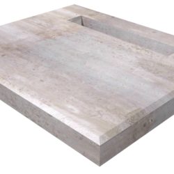 4858-Padmount w/1/2" x 32" Blockout