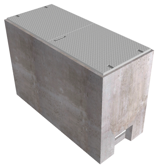 2'x6'x4' Communications Vault