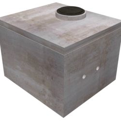 Meter Vault for 3"-4"-6" Meters