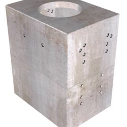 4'x6'x7' Communications Vault