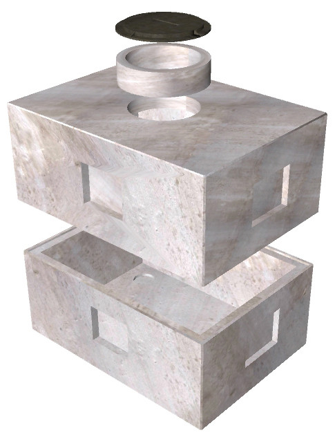 5'x7'-6" Electrical Vault w/MH - Image 2