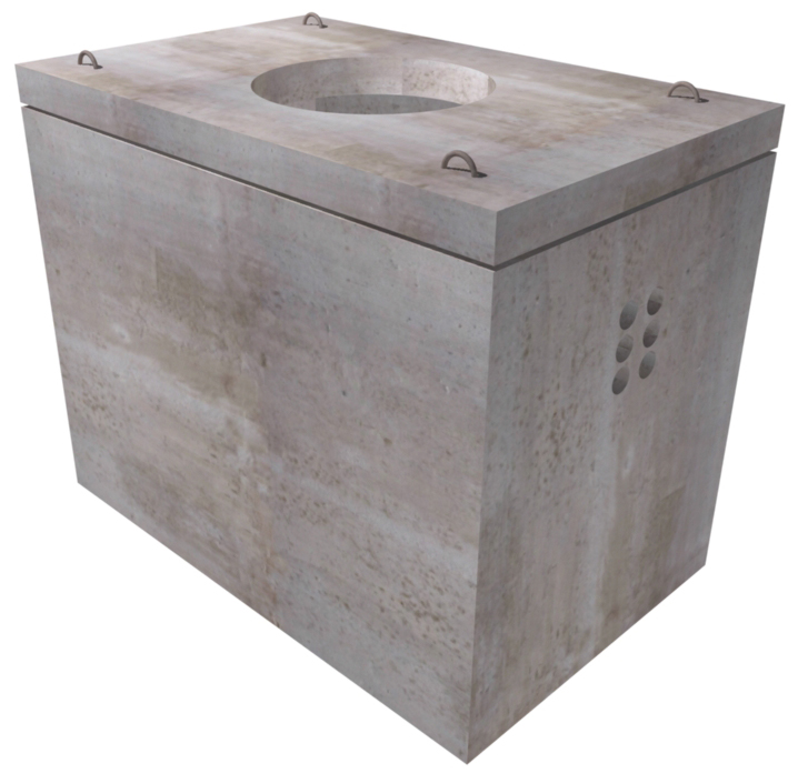 4'x8' Communications Vault-Verizon