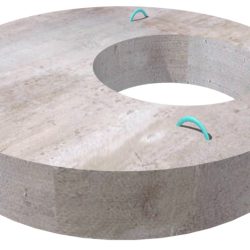 48" Dia. Top & Bottom Slabs