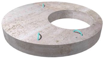72" Dia.Traffic Top Slab w/24" Dia. Opening
