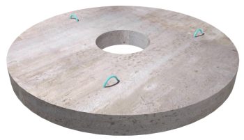 120" Dia. NYC DEP Traffic Top Slab w/36" Dia. Opening