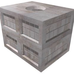 6'x8'x6' Utility Vault