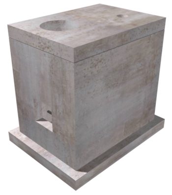 Water Meter Vault-DT-200 Lawn