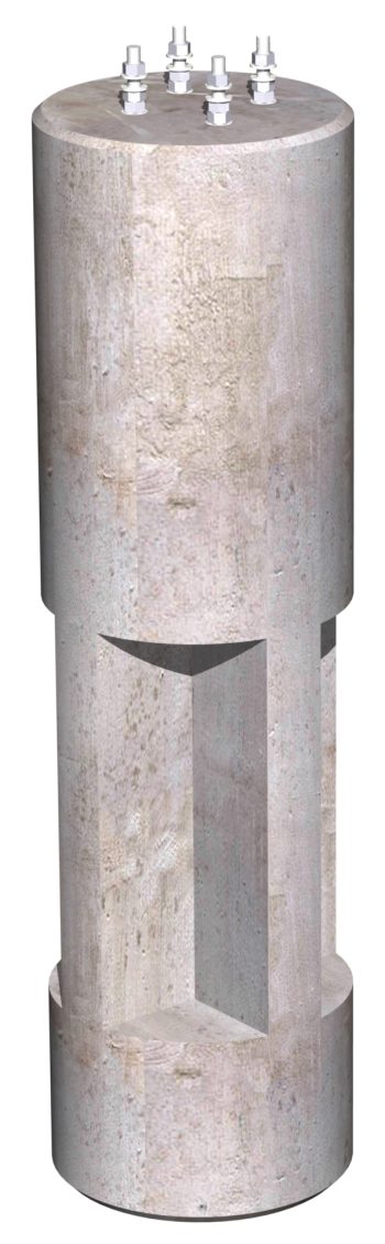 24" Dia. Round Lamp Base