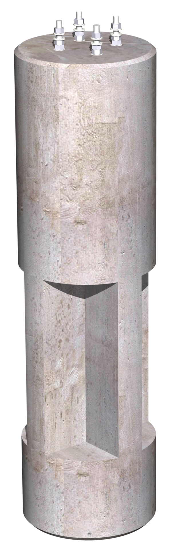 24" Dia. Round Lamp Base
