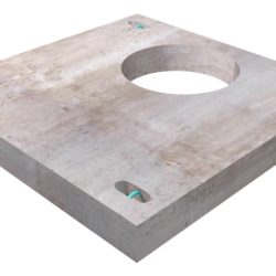 Top Slab w/30" Dia. MH Access