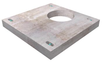 Top Slab w/30" Dia. MH Access