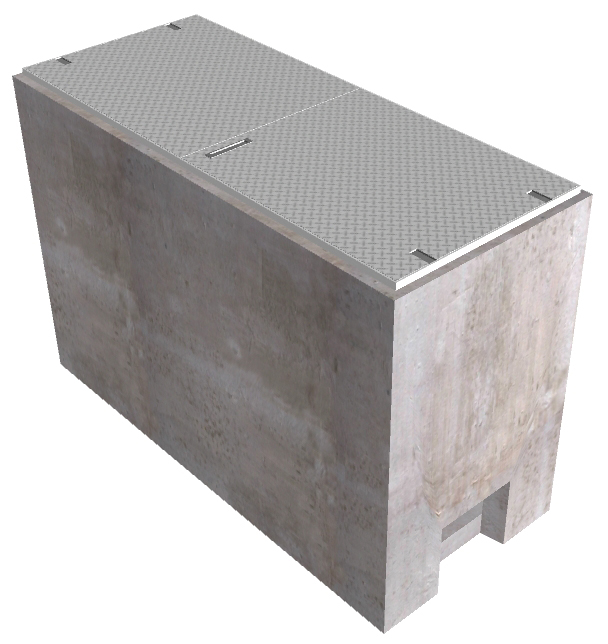 253-TA Vault 1'-10" x 4'-9"