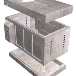 4484-3-TCA Vault (3-pc.) 4'-4" x 8'-4"