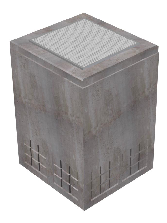 507-LA Vault 4' x 4'