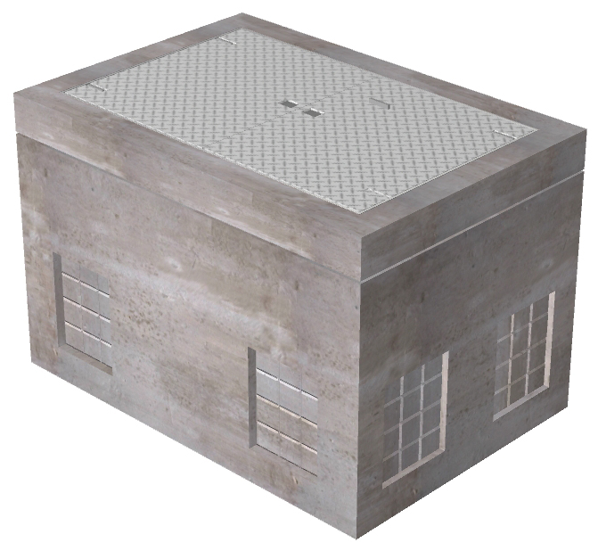 575-LA Vault 4'-2' x 6'-6"