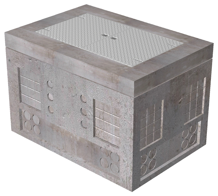 577-LA Vault 4'-2" x 6'-6"